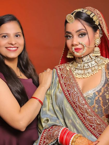 Manveen Kaur - Advanced Pro Makeup Course Student Portfolios: Bridal & Glam Looks photo 58