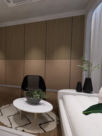 Additional views showcasing the diverse styles and details of our bedroom designs, from material palettes and lighting to furniture selection and layout.