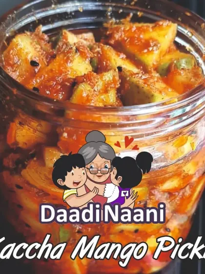 Our Kacha Mango Pickle is the taste of summer in a jar. Made with raw mangoes, it has the perfect tangy and spicy flavour that everyone loves.
