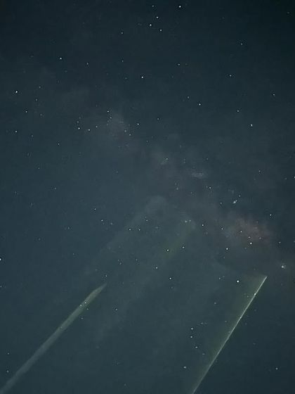 A glimpse of the Milky Way, captured during our sky-gazing night. These experiences are central to Montessori's Cosmic Education, helping learners understand their place in the universe and the interconnectedness of all things.