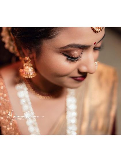 Makeovers by Ramya - Bridal & Special Occasion Makeup Traditional Muhurtham Looks photo 87