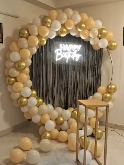 Raghav Events - Birthday, Anniversary & Proposal Decoration Elegant Backdrops & Setups photo 18