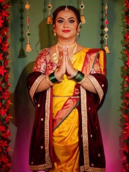 My Signature: Maharashtrian Nauvari Drapes photo 10