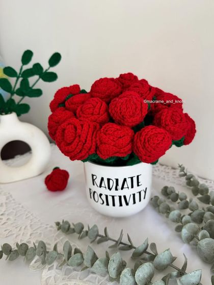 Shikha Agarwal - Handmade Party Favors & Bulk Gifting Everlasting Crochet Flowers photo 4