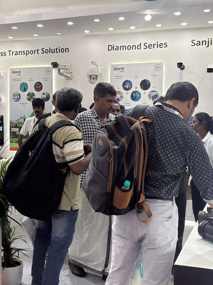 These images capture various moments from industry events like FSIE, AutoSec, IndiaSoft, and our partner meets across the country. Each one represents our commitment to building strong relationships and showcasing our Made-in-India technology.