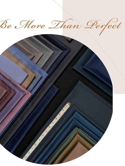 Be more than perfect. Our curated selection of premium fabrics is the first step in creating a garment that not only fits flawlessly but also expresses your personal style.