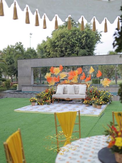 Vibrant Haldi & Mehndi Ceremonies photo 42