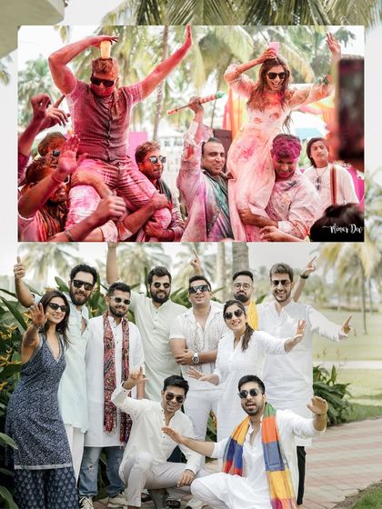 Vibrant Haldi & Mehendi Celebrations photo 66