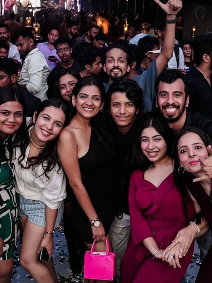 Another group shot, highlighting the community and shared experience.