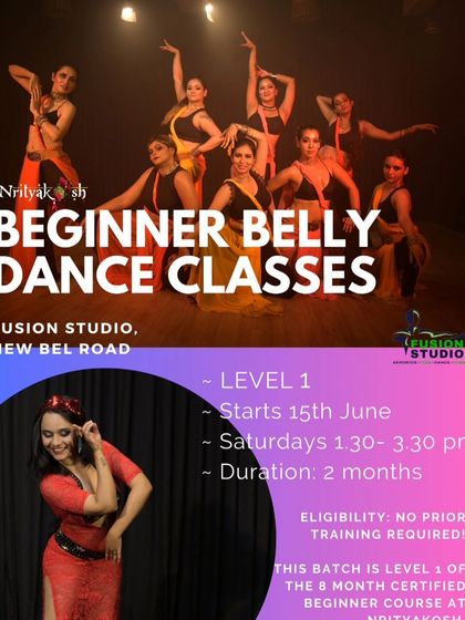 Another poster for our new beginner classes in HSR Layout, JP Nagar, and New Bel Road.