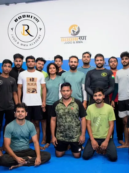 We are more than a gym; we are a family. Here is our team with guest BJJ coach Ashwin Hoon, because we believe in constantly learning and growing together. When you train here, you join a community of warriors.