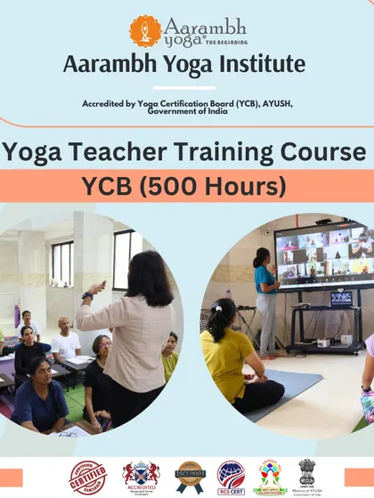 Our 500-hour YCB-accredited course is designed for those who are serious about a career in yoga. We provide expert faculty, flexible learning options with recorded sessions, internship opportunities, and placement guidance to ensure your success.