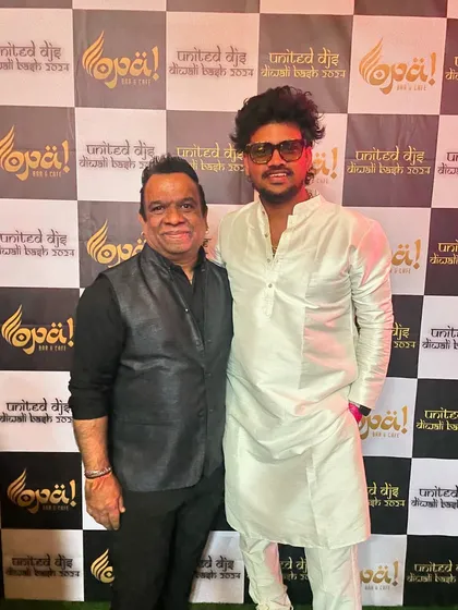 With the "God of House," DJ Ivan. It's an honor to meet and learn from the legends of the Indian DJ scene.