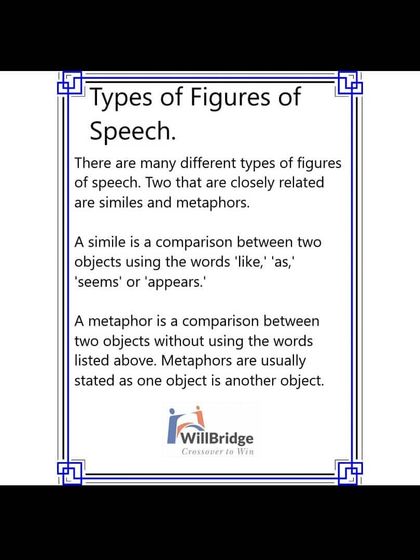 Similes and metaphors are powerful tools in communication. This lesson explains the difference between these two common figures of speech.