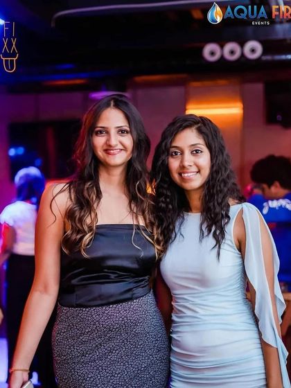 Two friends enjoying their Saturday night. My parties are a place to connect and make lasting memories.