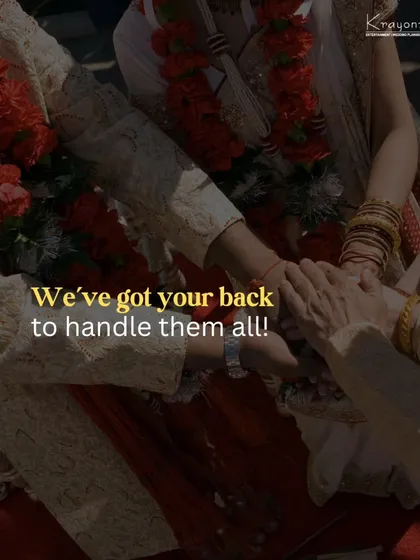 No matter the type of guest, we've got your back to handle them all, ensuring your wedding is smooth and stress-free.