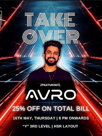 Takeover Thursday at Shift, HSR Layout. I offer great music and the club provides great deals.