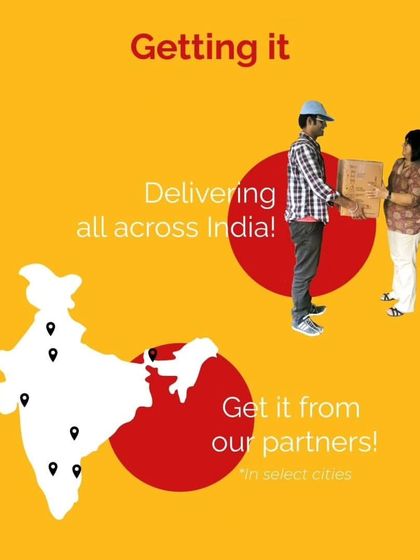 No matter where you are in India, we can help you start composting. We deliver our products all across the country and have partners in select cities to support you on your journey.