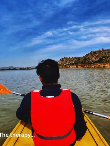 Sometimes, the best therapy is just a paddle and open water. Kayaking offers a perfect blend of peaceful exploration and a good workout, available at many of my curated riverside and lakeside stays.