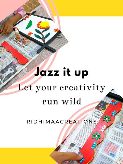 Ridhimaa Creations - Commissioned Art & Handcrafted Products Learn With Me: Workshops & Student Art photo 6