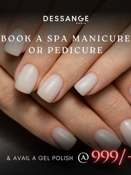 Take advantage of our special offer: book a spa manicure or pedicure and get a long-lasting gel polish for a special price.