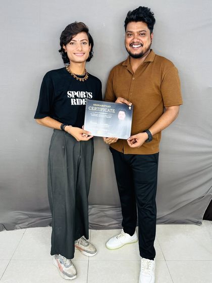 From our successful batch 0.10, another certified hairstylist ready for her career.