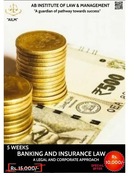 My 5 week course on Banking and Insurance Law gives a detailed legal and corporate perspective. It is designed for lawyers and professionals working within the financial services industry.