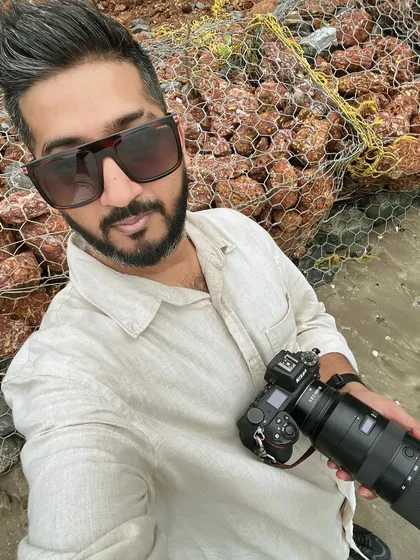 A selfie on location, capturing my love for photography and exploring new places for shoots.