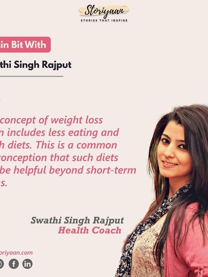 A common misconception is that weight loss requires crash diets. These diets are rarely helpful beyond short-term gains and can harm your long-term health.