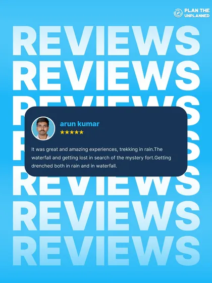 Arun Kumar's review captures the thrill of trekking in the rain and getting drenched in a waterfall. We believe that sometimes the most memorable adventures are the messiest ones.