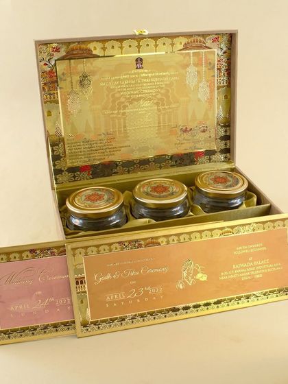 The Beginning - Wedding Invitations Luxury Boxed Invitations photo 3