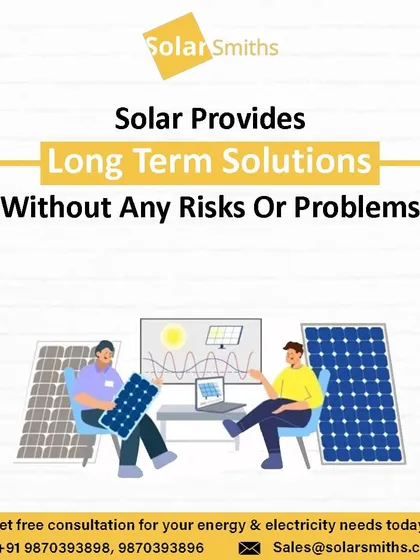 Solar provides long-term solutions without any risks or problems. My consultations ensure you get a reliable system that you can count on for decades.