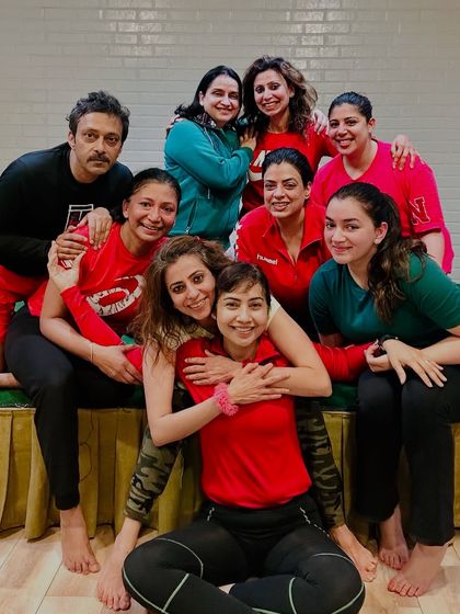 The smiles and hugs after our 108 Surya Namaskar workshop say it all. This is more than a class; it's a community built on shared effort, encouragement, and a lot of positive energy.