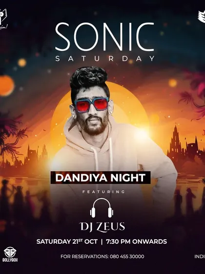 I love creating playlists for themed events, like this Dandiya Night at Big Pitcher, Indiranagar. I build the entire musical journey around the theme, ensuring an immersive experience with high-energy Garba and Bollywood beats.