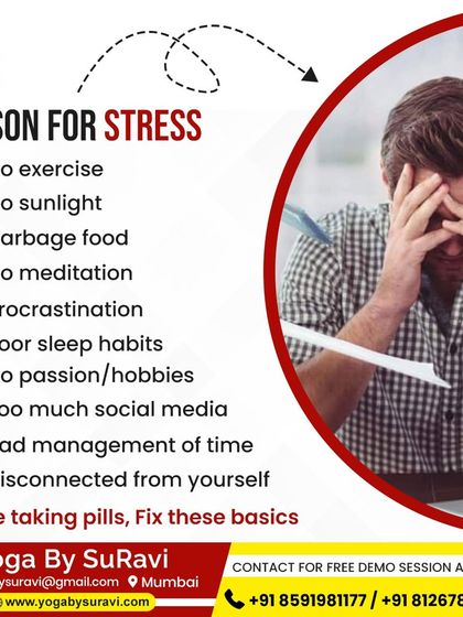 Stress often comes from a lack of exercise, poor sleep, and being disconnected from yourself. We help you fix these basics before turning to pills.
