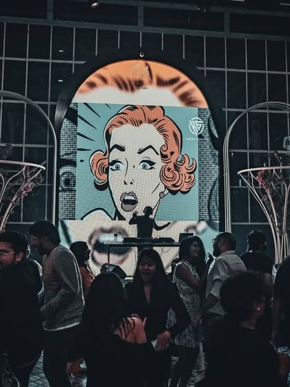 The visuals are as important as the music. Here at Macaw, the pop-art visuals on the screen add a cool, retro vibe to my set, creating a unique atmosphere that gets people talking and dancing.