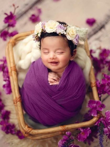 Anitha - Newborn & Baby Photography Posed Newborn Portraits photo 11