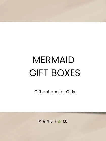 An introduction to my Mermaid Gift Box collection, perfect for creating magical, customized gifts for girls.