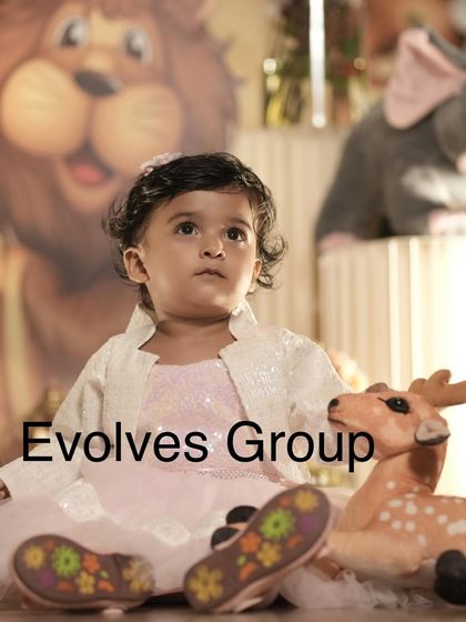 The birthday girl, Ira, enjoying her jungle-themed party. Our goal is always to create a joyful and memorable experience for the guest of honor.