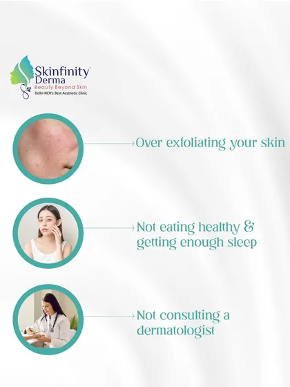 Are you making these skincare mistakes? This post highlights common errors like over-exfoliating, poor diet, and not consulting a dermatologist, which can prevent you from achieving your skin goals.