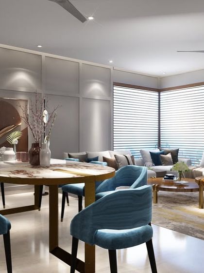 Elegant Living & Dining Rooms photo 31