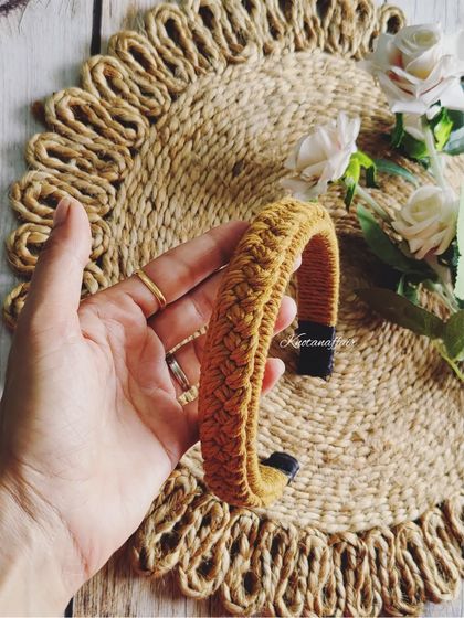 Deepika - Macrame Craft Workshops DIY Hair Accessories photo 12