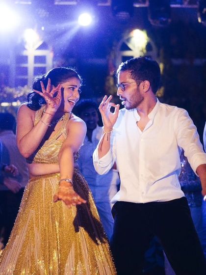 Baraati Inc - Full-Service Wedding Planning & Execution Glamorous Sangeet & Cocktail Nights photo 37