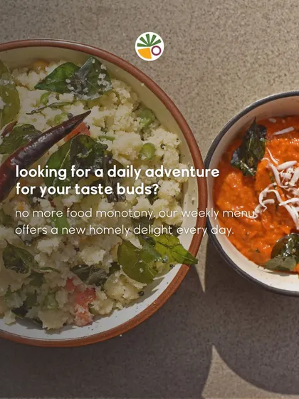 Looking for a daily adventure for your taste buds? My weekly rotating menu offers a new homely delight every day, so you can say goodbye to food monotony.