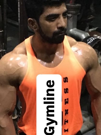 Never mess with an Ironman. A shot of my shredded physique. I lead by example.