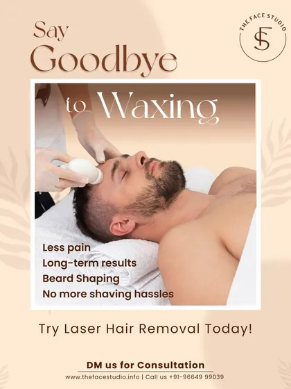 For my male clients, constant shaving and waxing for beard shaping can lead to irritation. I use precise laser technology to create clean beard lines and permanently reduce unwanted hair, which is a long term solution for a sharp, well groomed look.