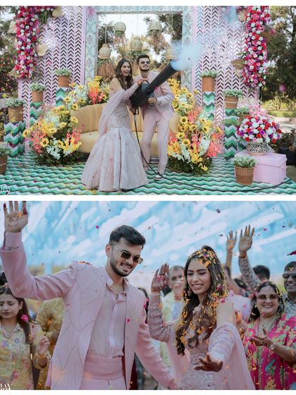 Vibrant Haldi & Mehendi Moments photo 38