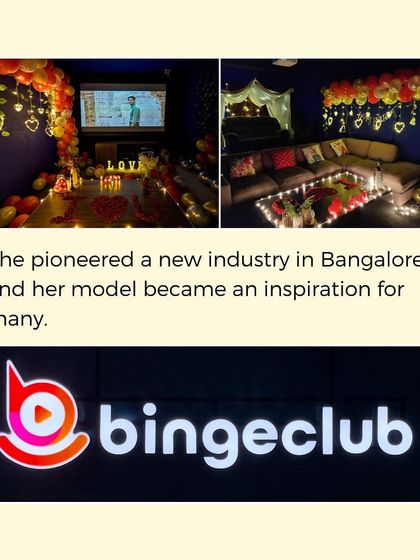 A look back at how Binge Club started. I'm proud to have created a new entertainment niche in Bangalore, blending the comfort of home with the magic of a multiplex.