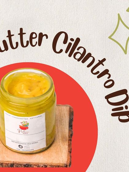 Try our rich and flavorful Butter Cilantro Dip. This artisanal dip is a new addition to our menu and perfectly complements our grilled dishes.