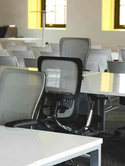 The right office furniture creates a welcoming and efficient environment. During an office redesign, store your current furniture with us to keep it safe and out of the way.